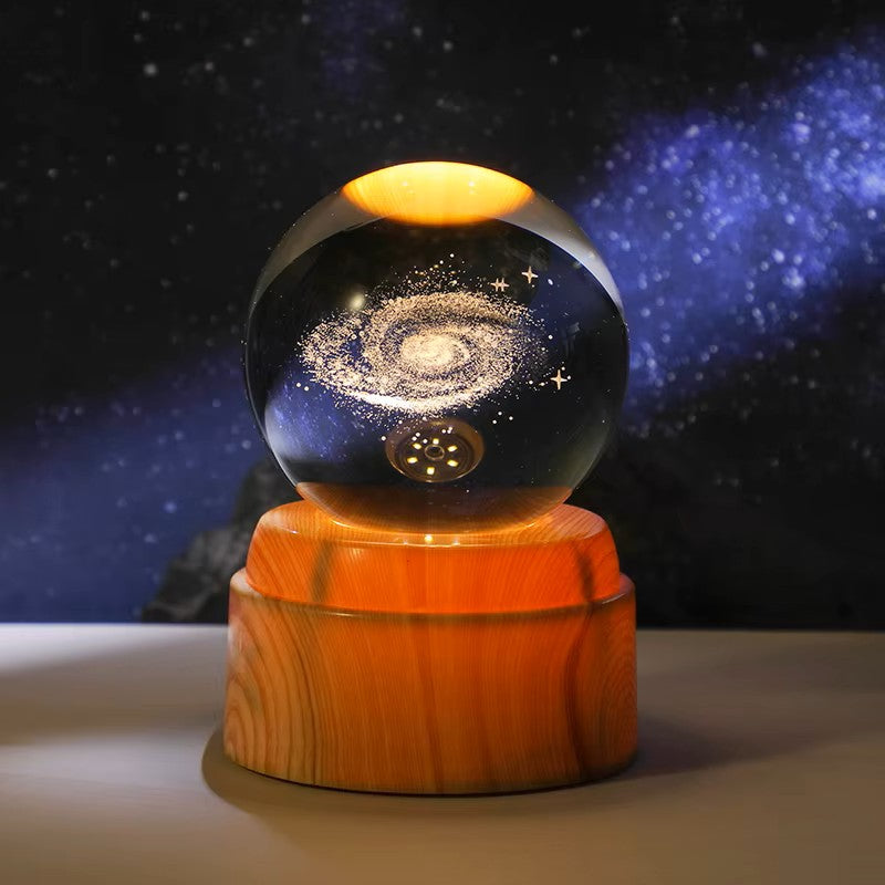 Esferas de Cristal Giratorias 3D