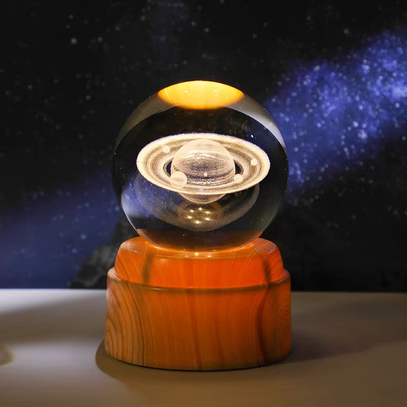 Esferas de Cristal Giratorias 3D