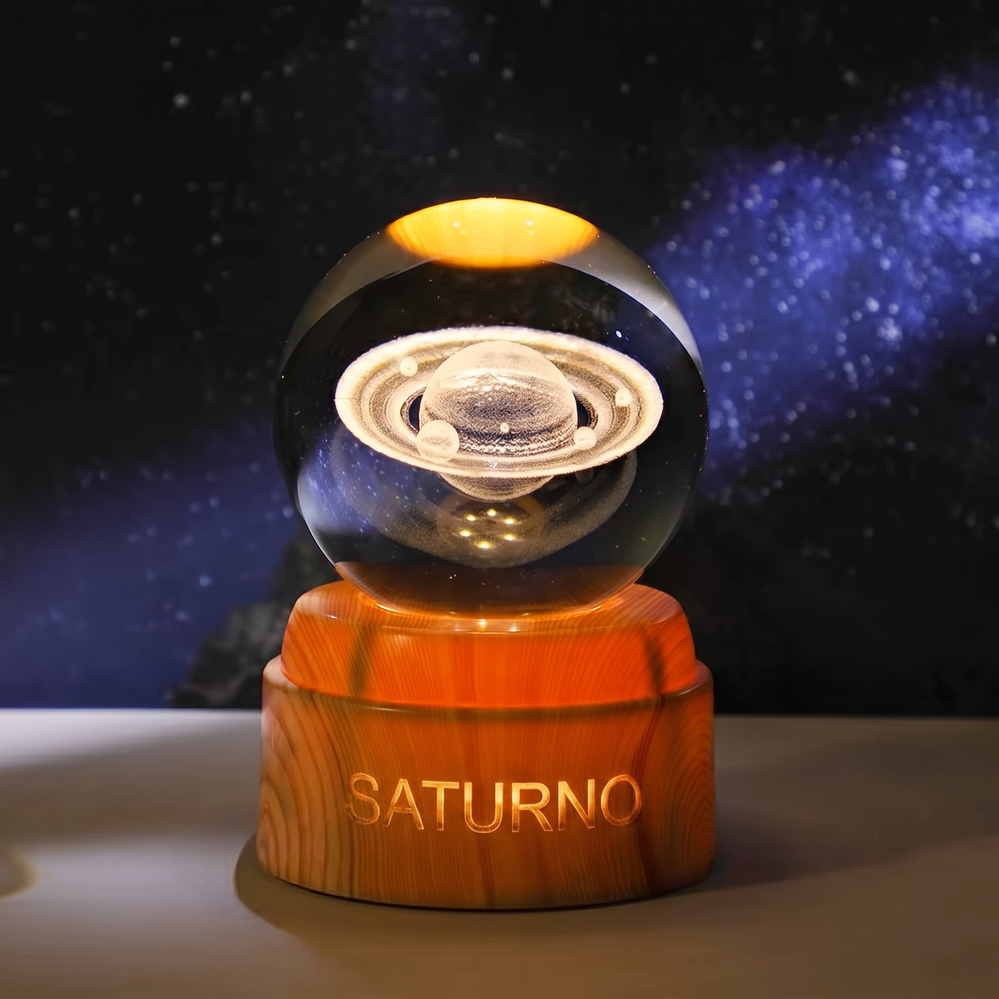 Esferas de Cristal Giratorias 3D