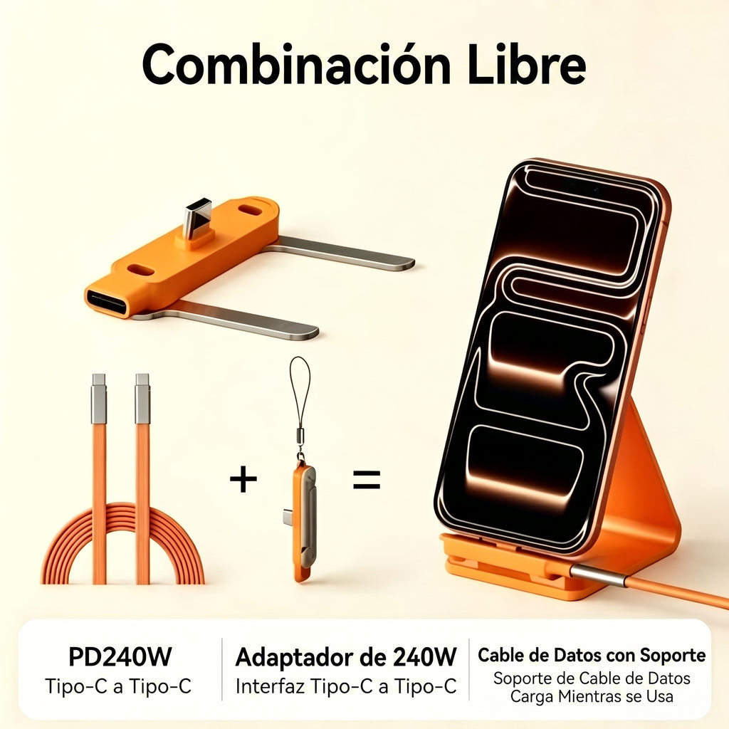 Cable Carga Rápida 240W