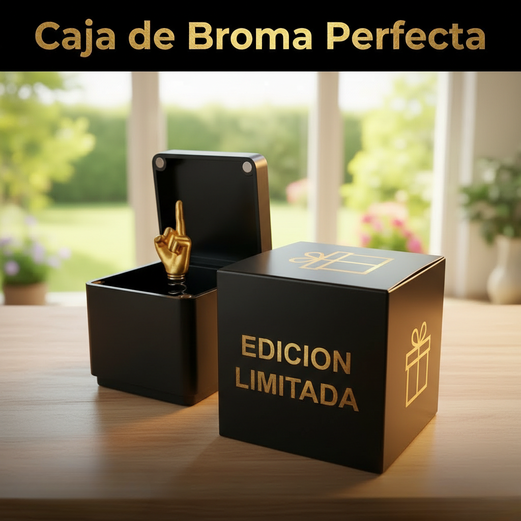 Caja de Broma Perfecta - Regalo Divertido y Original