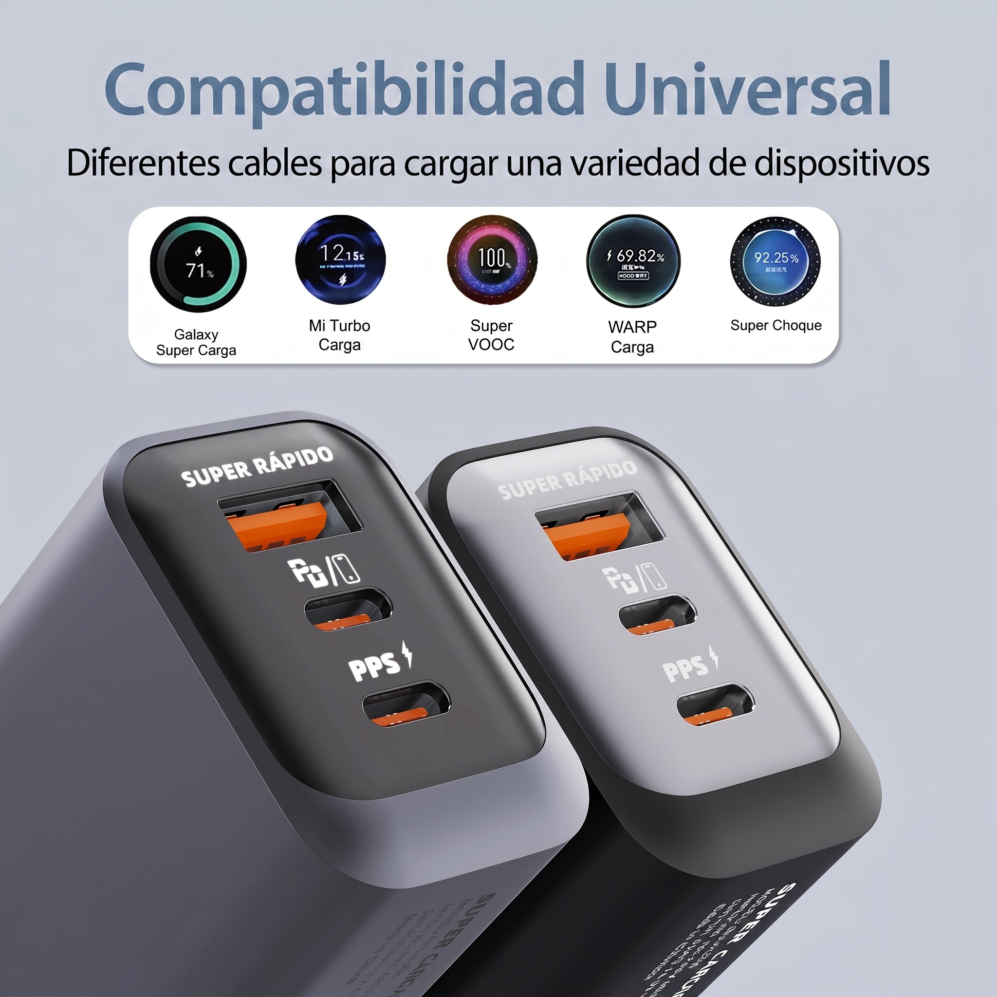 Cabezal de Carga Rápida 150W
